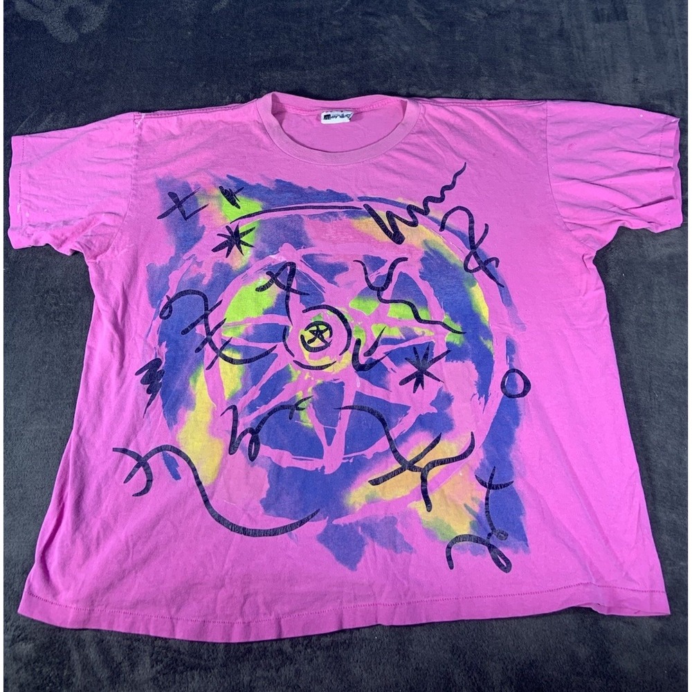 Vintage Jacques Moret Abstract 1990 Women's Tee Shirt Large Graphic